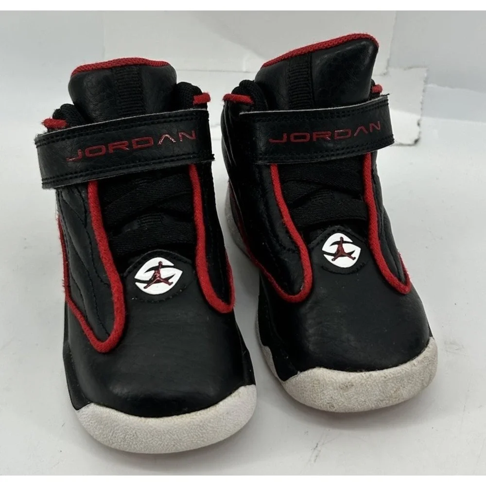 Jordan Pro Strong Toddler Shoes Black And Red DC7910-061 Childs Size 7C